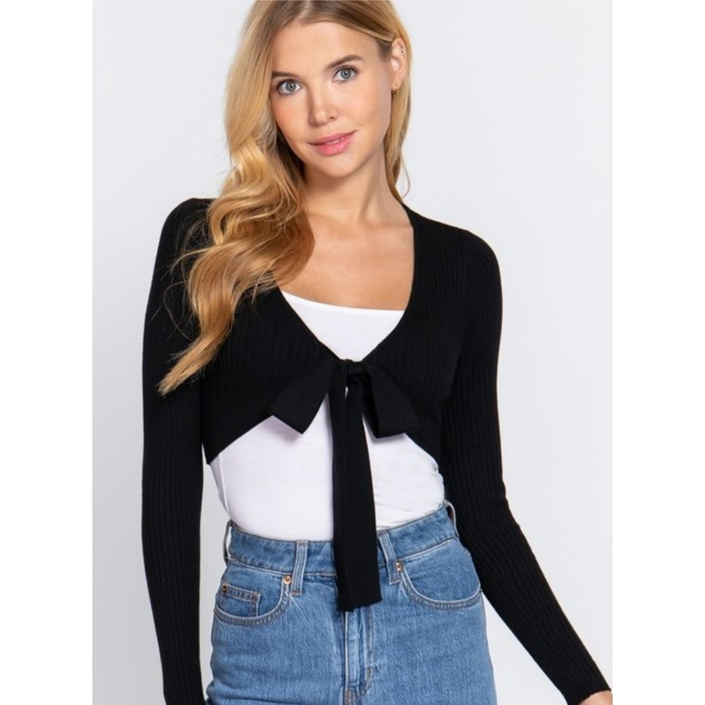 3 PACK BOLERO TIE SWEATER